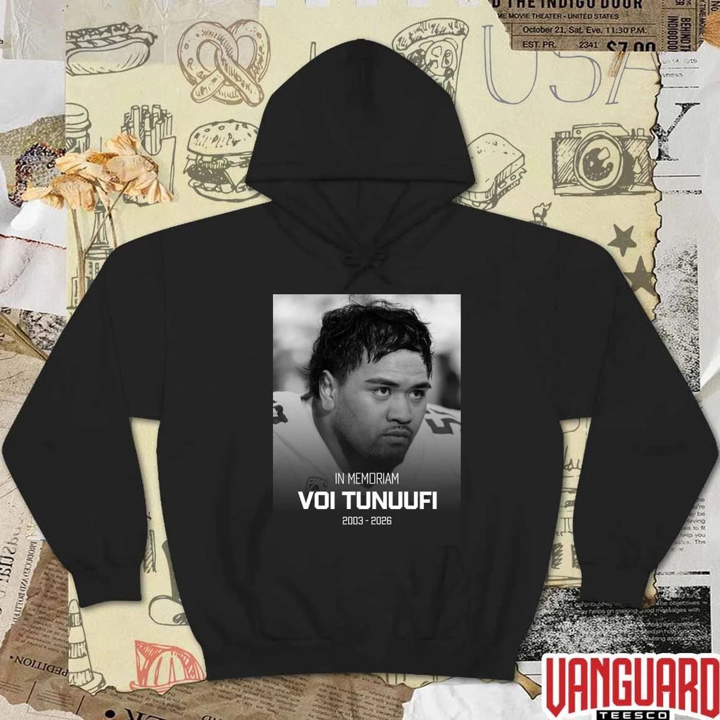 In Memoriam Voi Tunuufi 2003 – 2026 Washington Football t-shirt