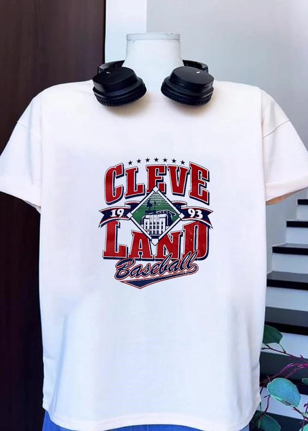 Cleveland Indians MLB CLEVE LAND BASEBALL 1993 shirt