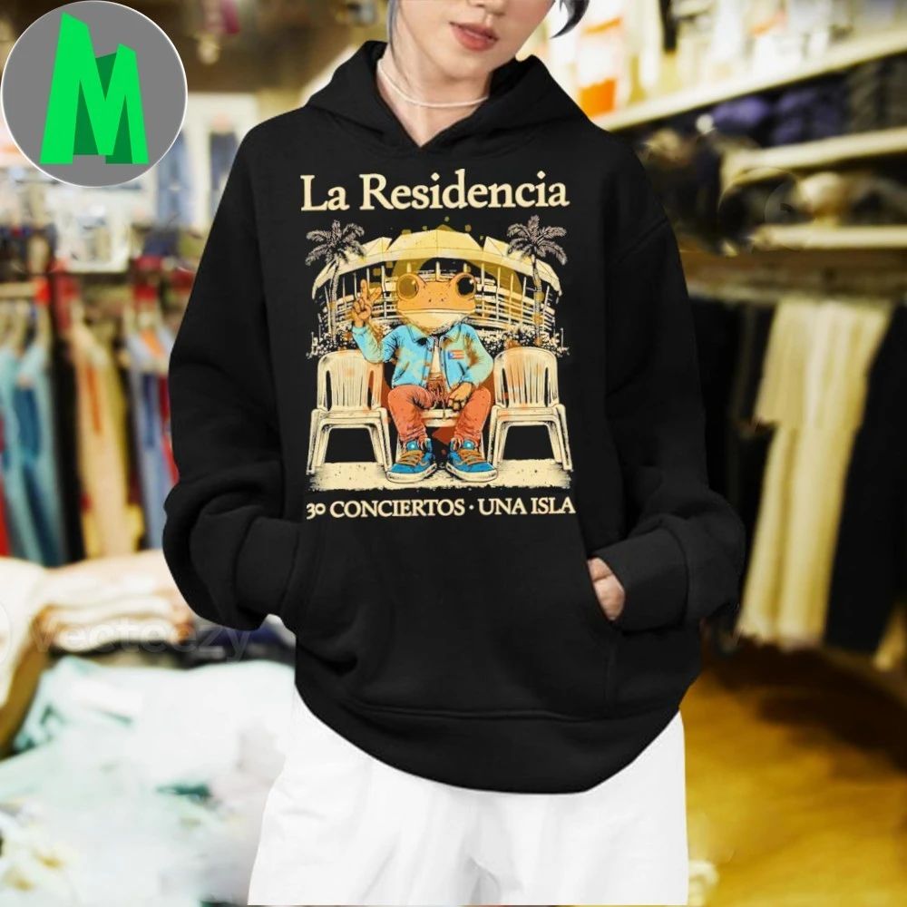 Original Benito Bowl La Residencia 30 Conciertos Una Isla Shirt