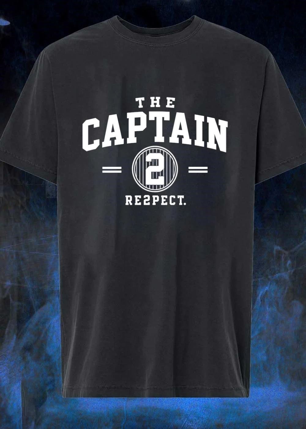 Derek Jeter the Captain Number 2 RE2PECT New York Yankees MLB Legacy 2026 Shirt