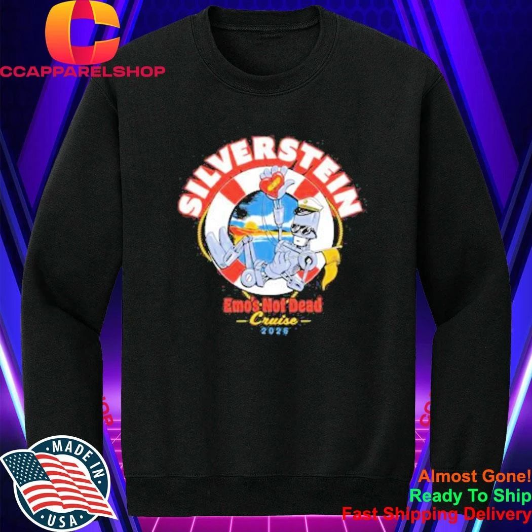 Silverstein Emo’s Not Dead Robot Cruise Shirt