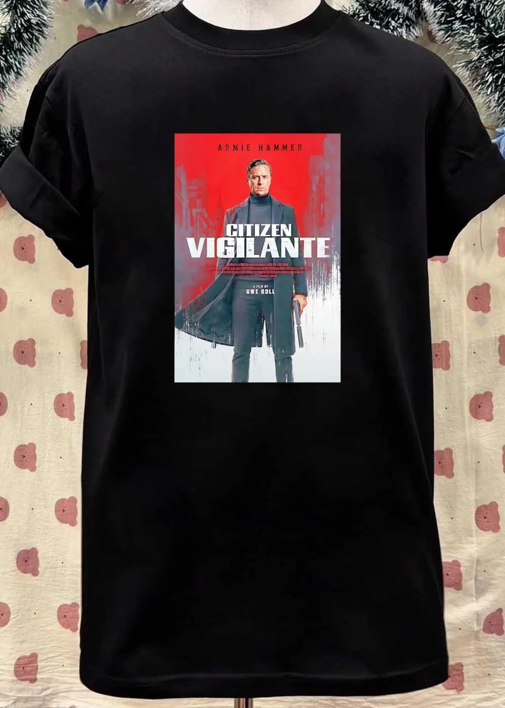 Armie Hammer Citizen Vigilante Film Uwe Boll shirt