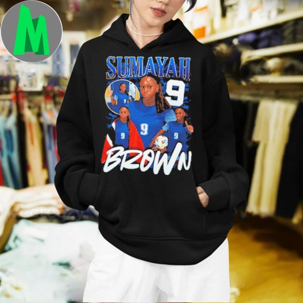 Number 9 Sumayah Brown Shirt