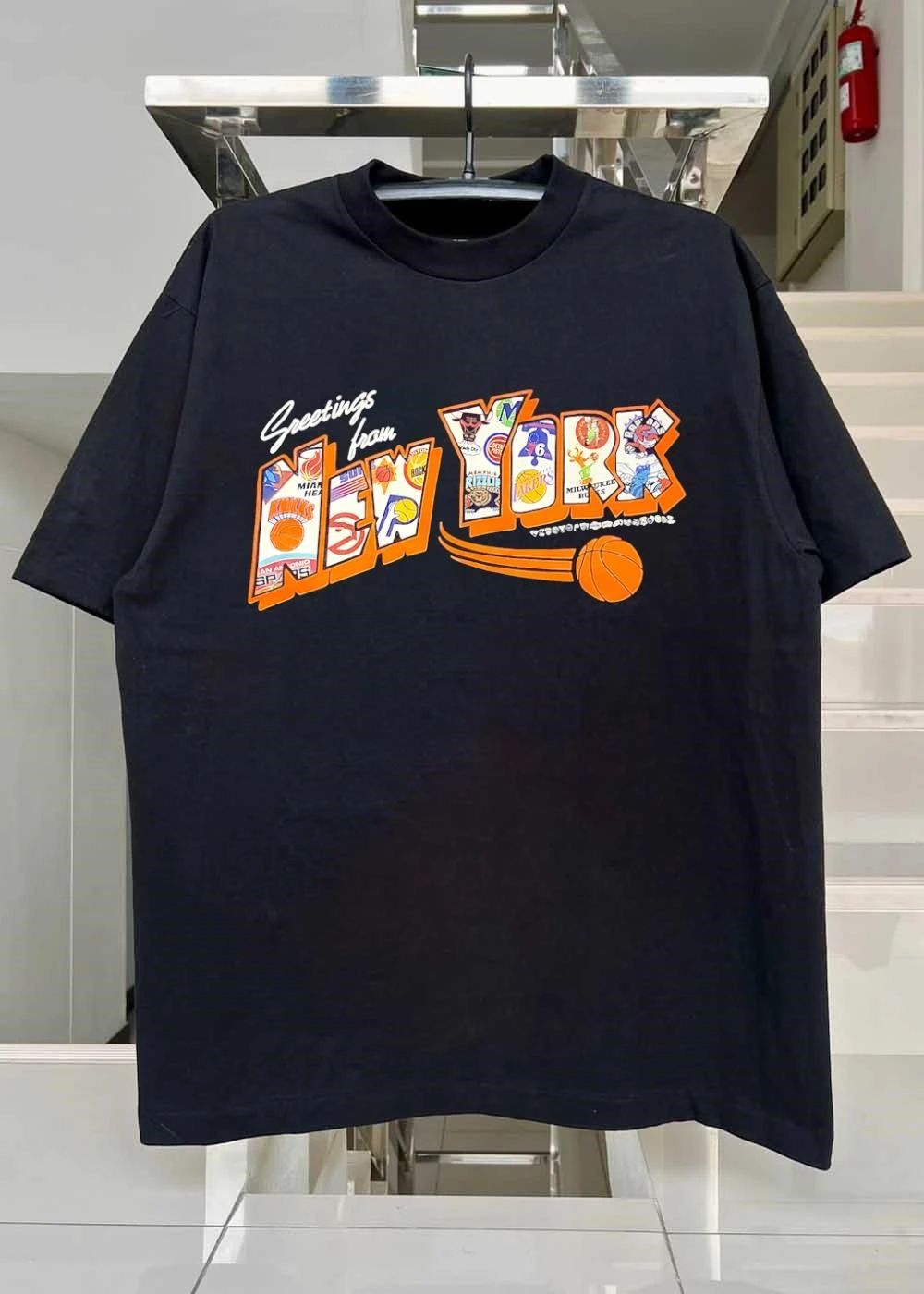 Greetings From New York NBA Teams Vintage Basketball 2026 Season Shirt