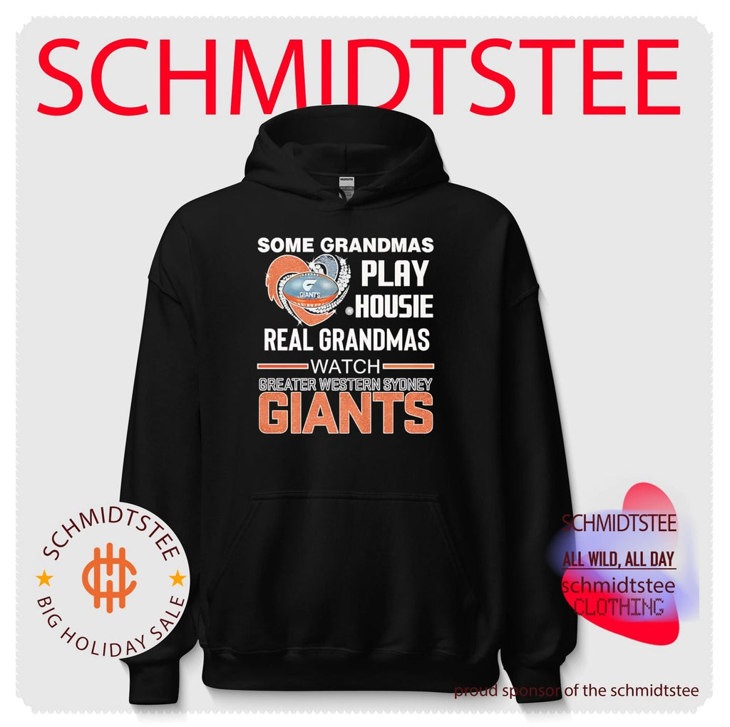Some grandmas play housie real grandmas watch Greater Western Sydney Giants shirt