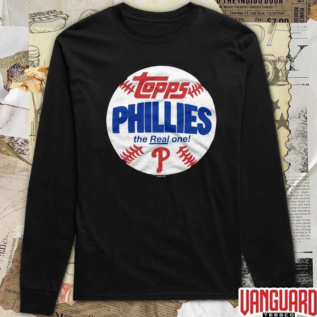 Philadelphia Phillies MLB 2026 x Topps Baseball The Real One t-shirt