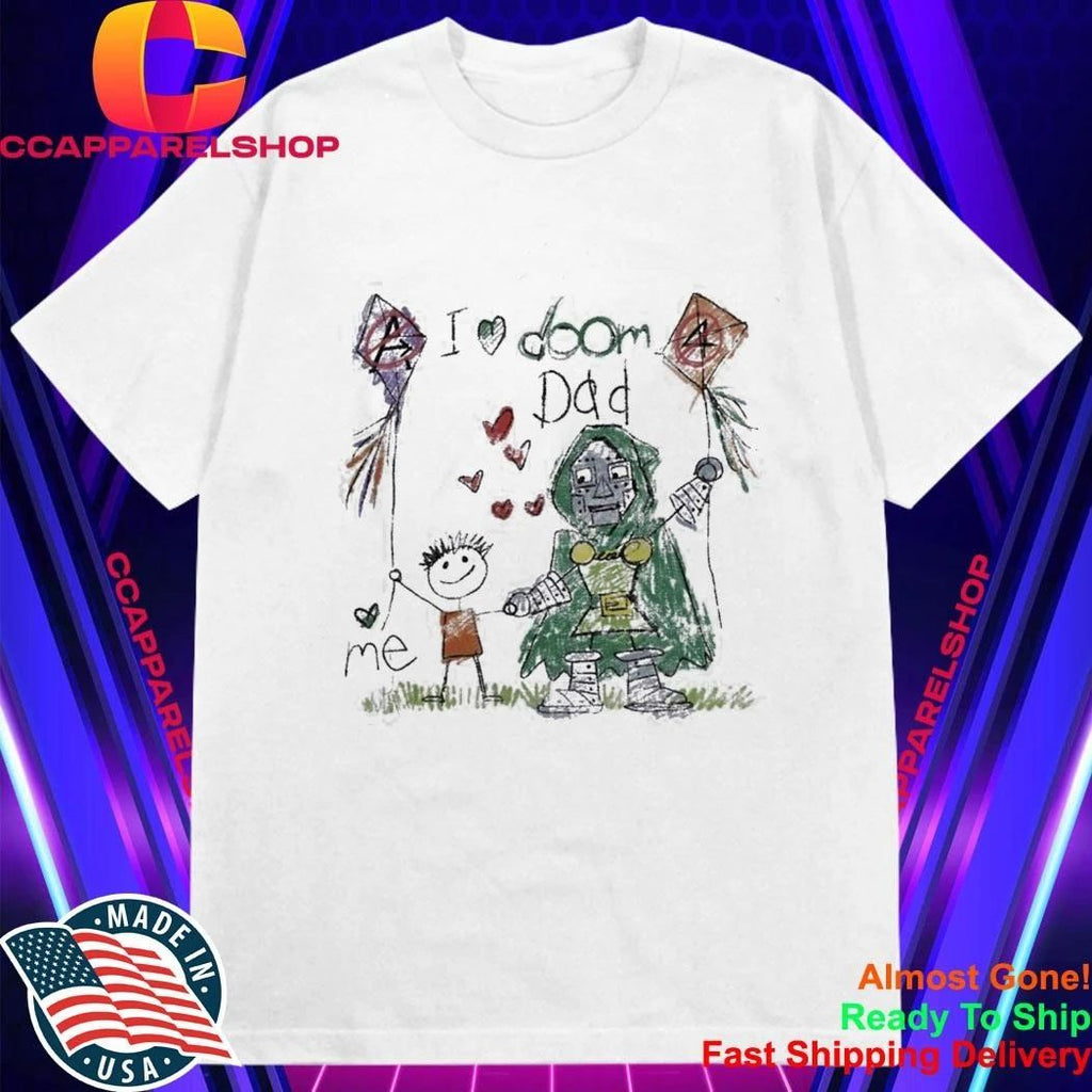 Robert Downey Jr I Love Doom Dad Doctor Doom Shirt