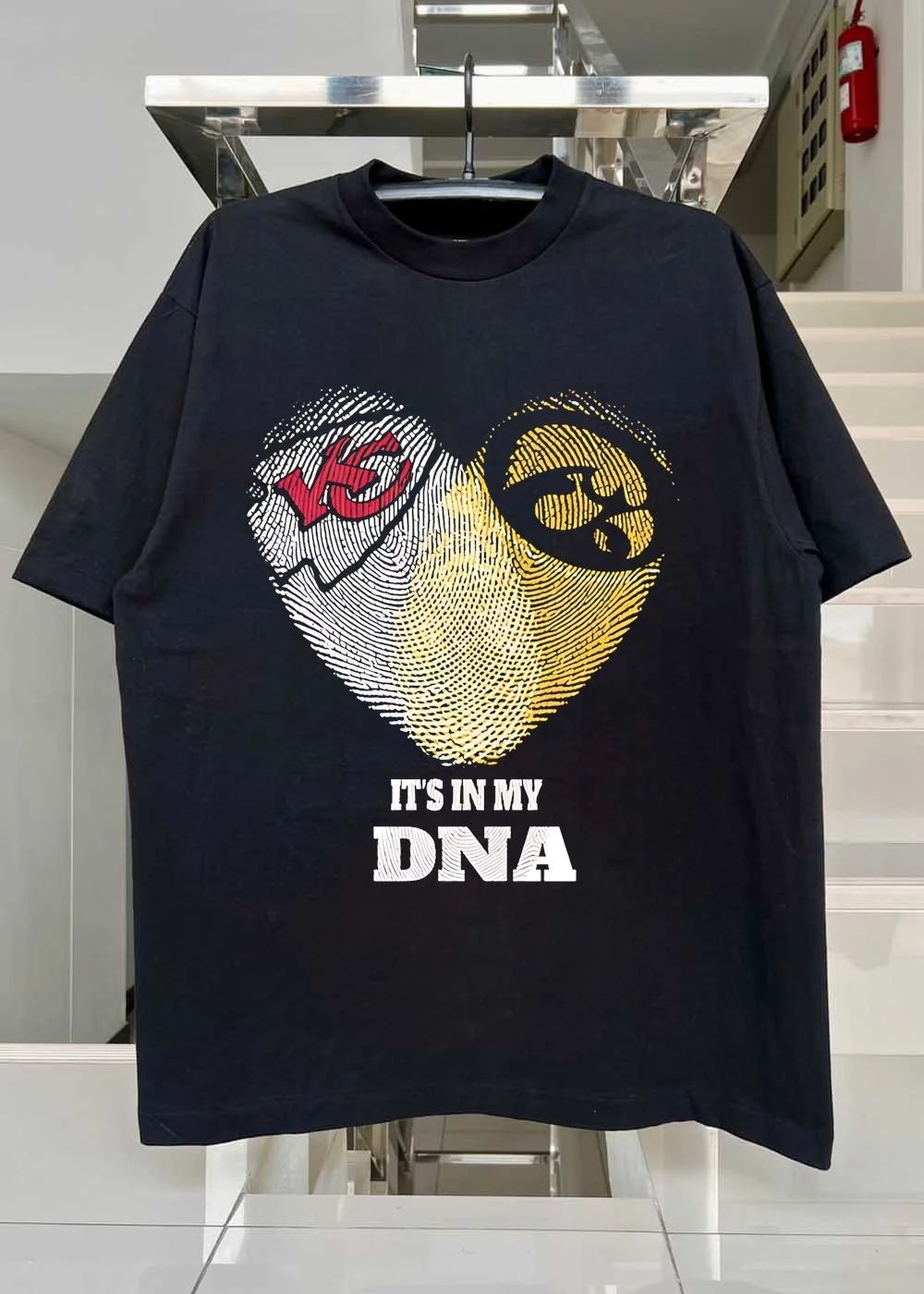 Kansas City Chiefs Iowa Hawkeyes It Is in My DNA T-Shirt