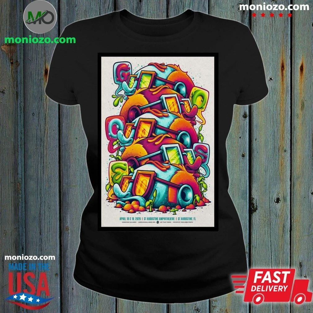 Original Goose Apr 18-19, 2026 Saint Augustine, FL Tour Poster Shirt