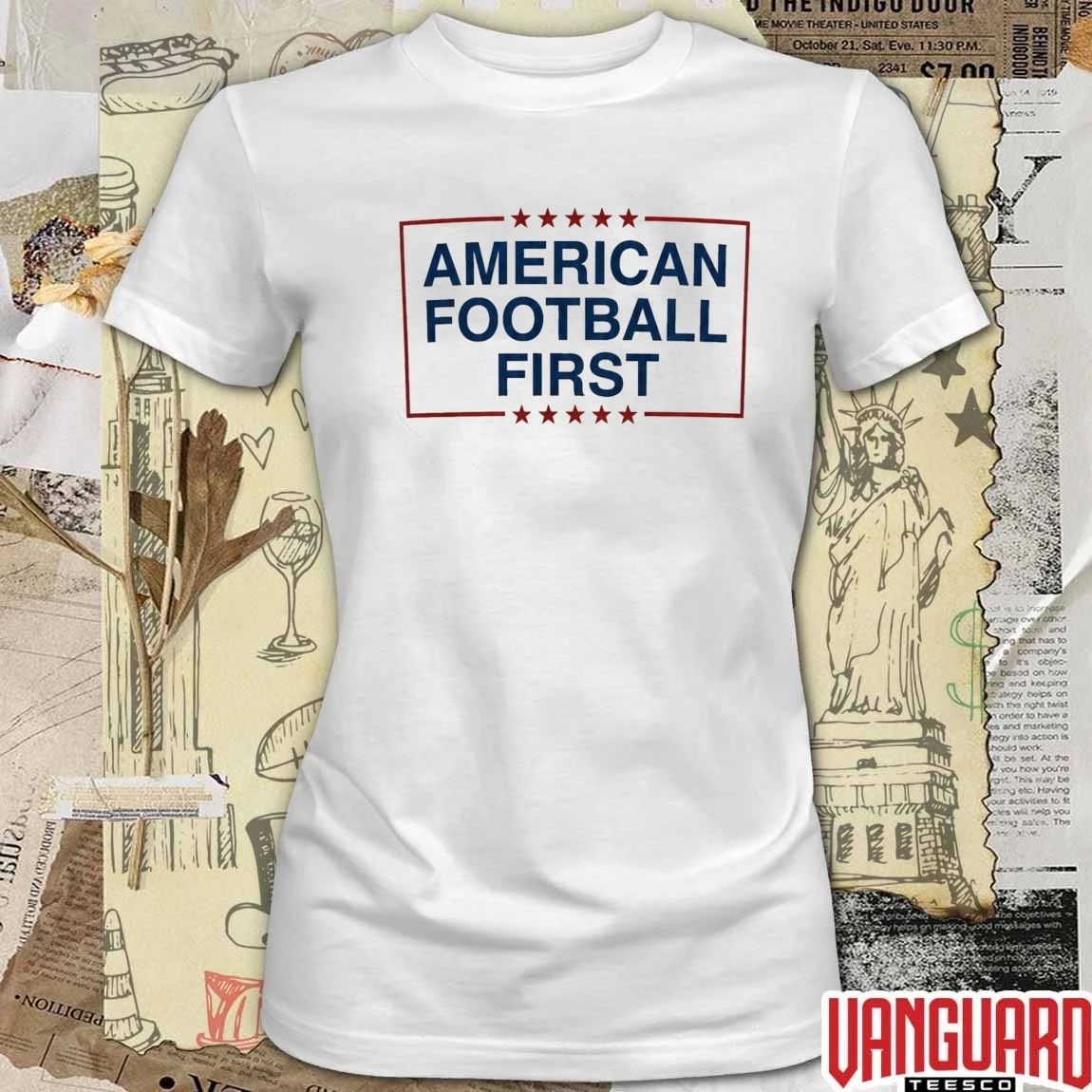 American Football First Ban International Game t-shirt