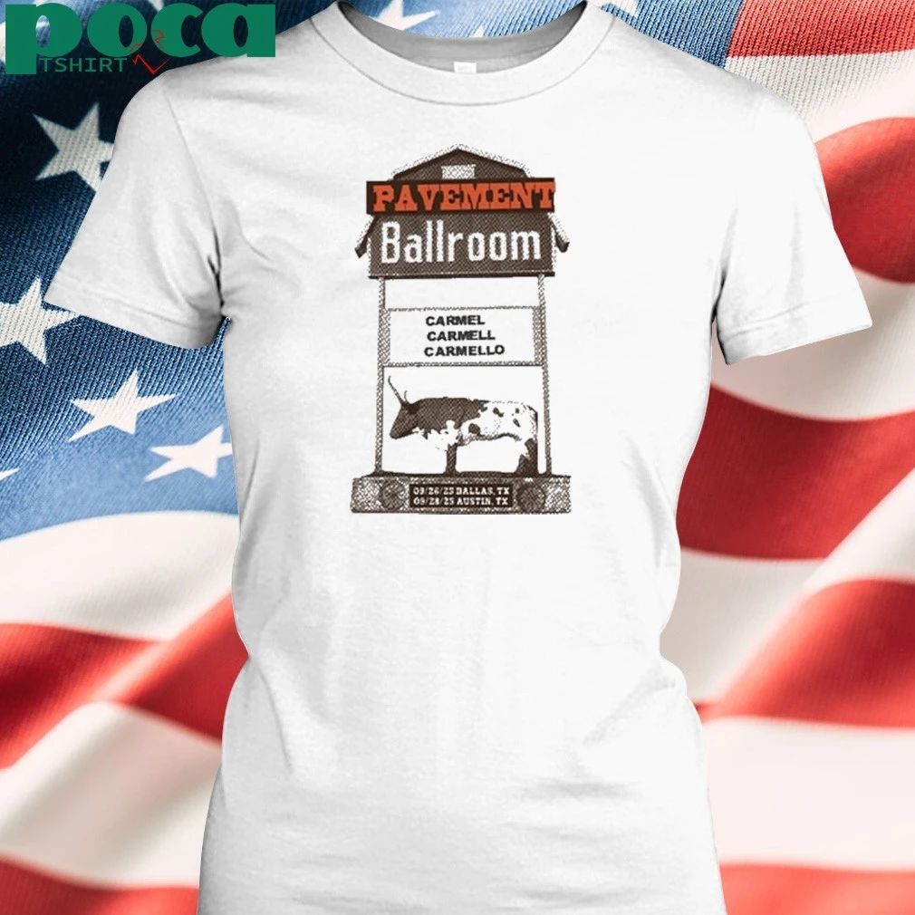 Pavement Tour Texas 2025 Longhorn Ballroom Dallas Shirt