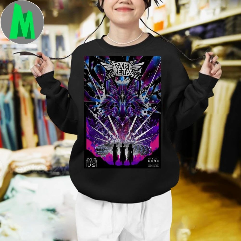 Baby Metal Los Angeles Event On Nov 1 2025 Poster Shirt