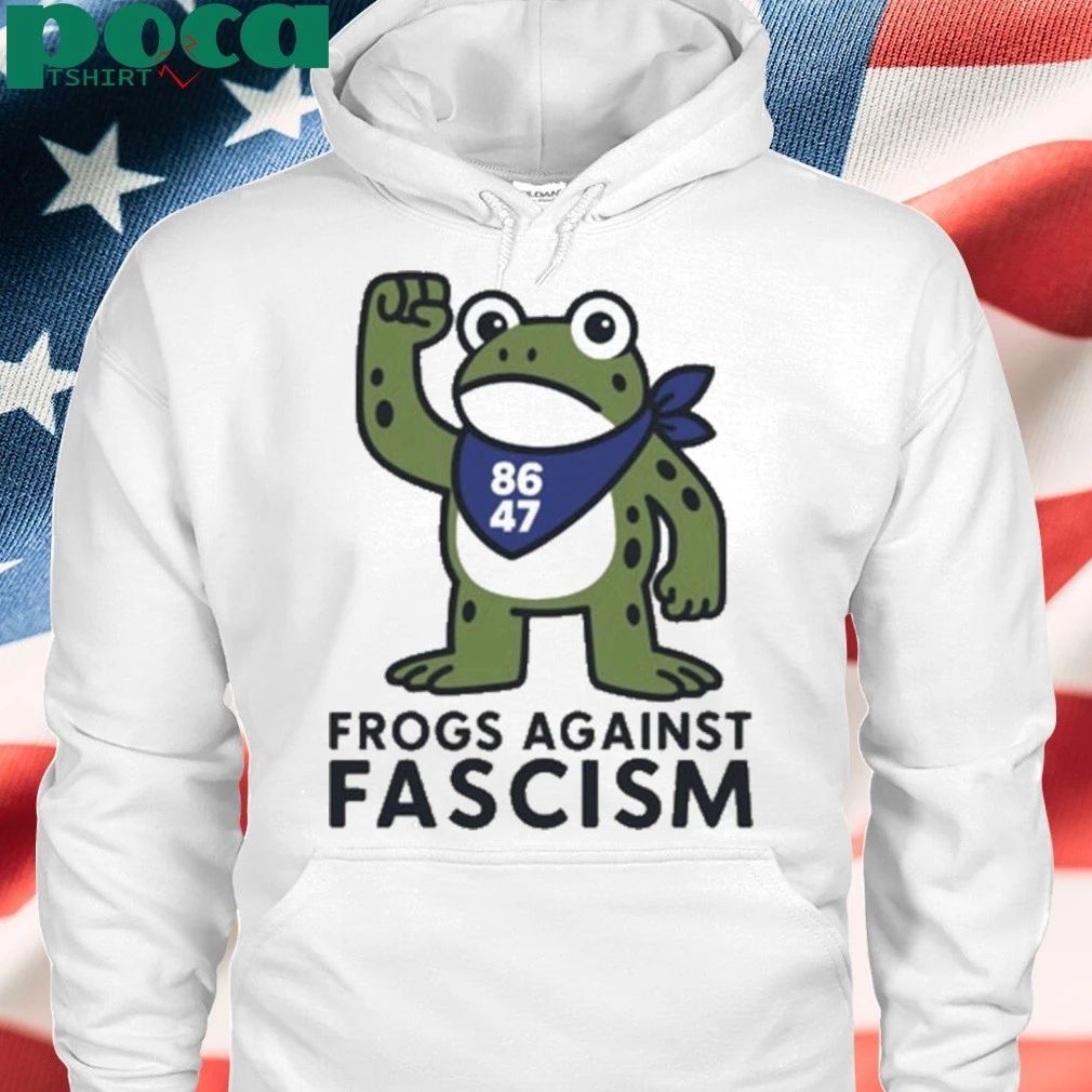 Portland Frog 2025 Frogs Against Fascism 8647 T-shirt