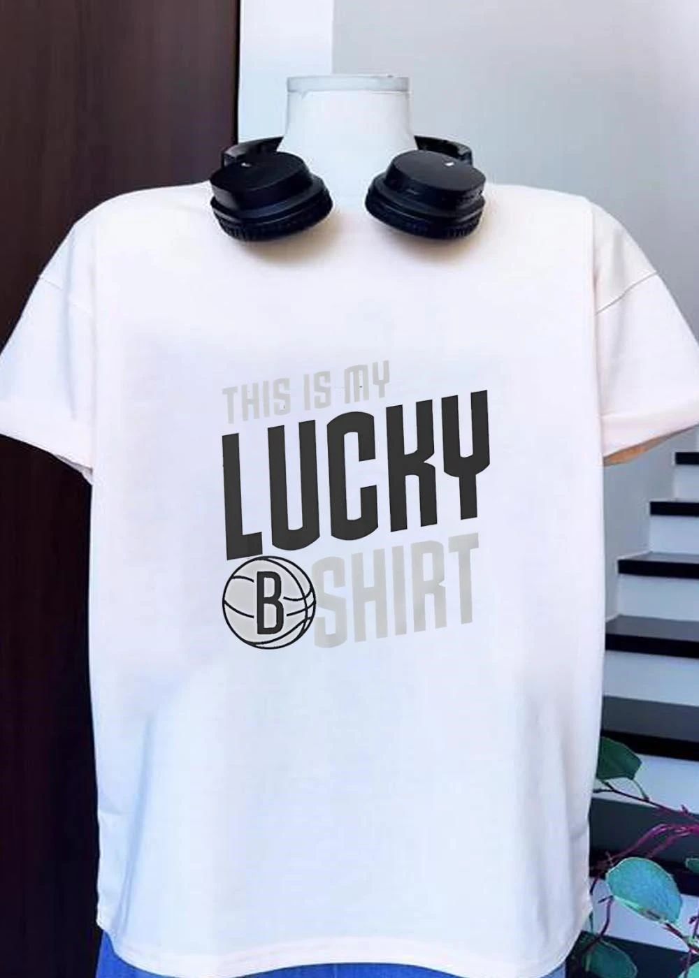 Brooklyn Nets Basketball Fan Apparel This Is My Lucky Shirt