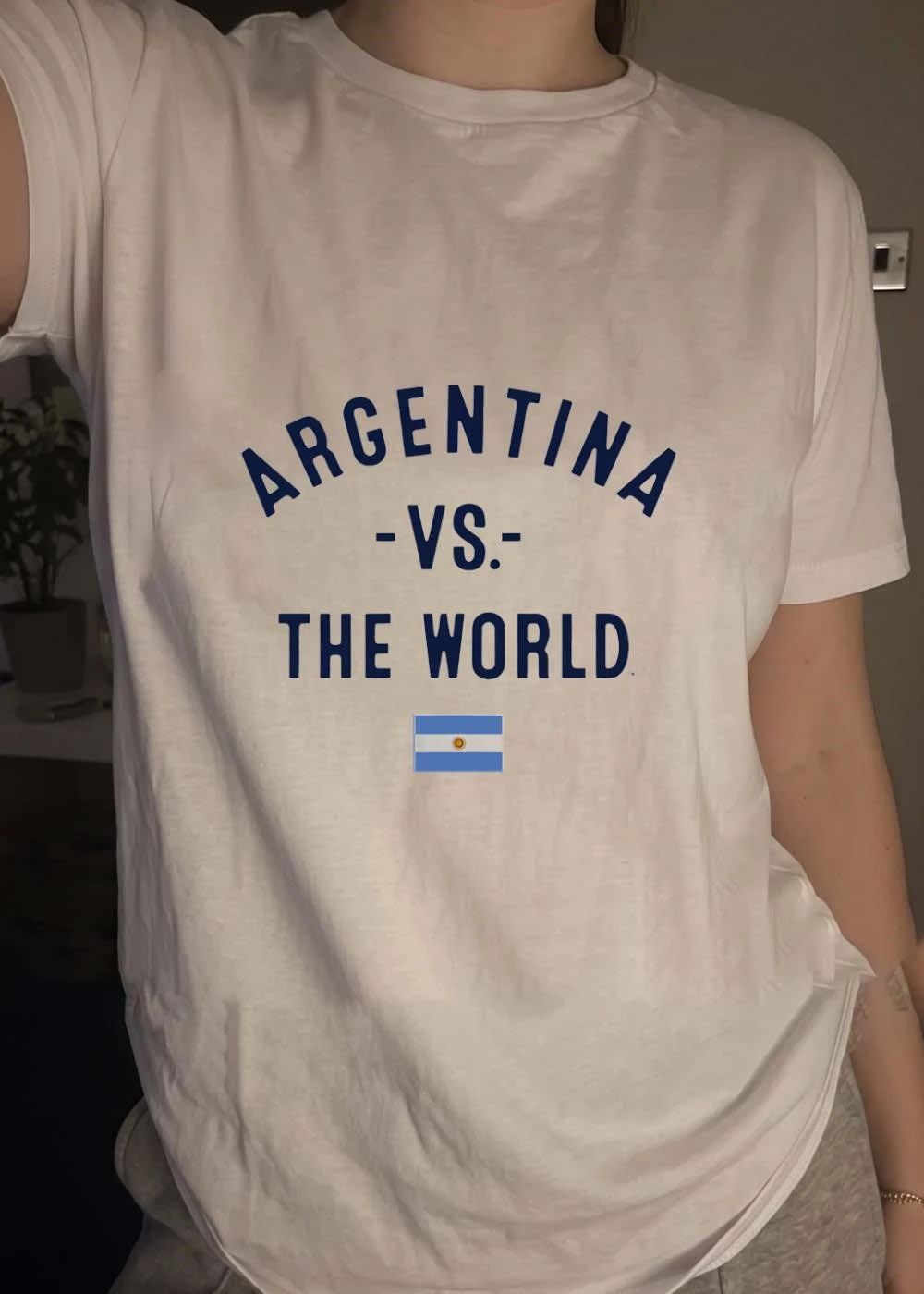 Argentina Vs The World Flag shirt
