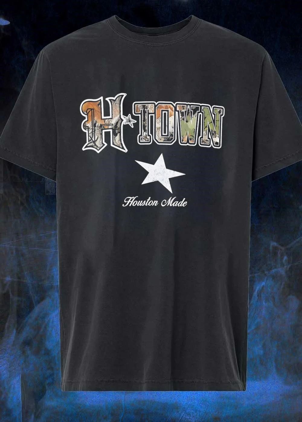 Houston Made H Town Star Camo shirt