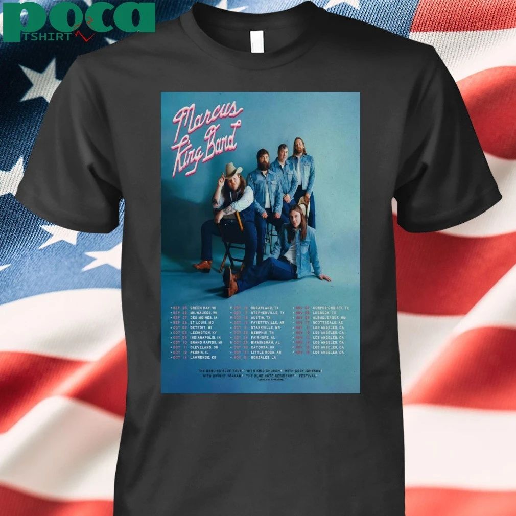 Marcus King Fall Tour 2025 Poster T-shirt