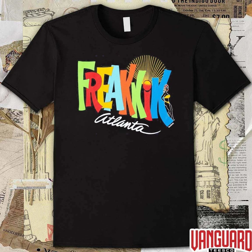 Lance Gross Wearing Freaknik Atlanta t-shirt