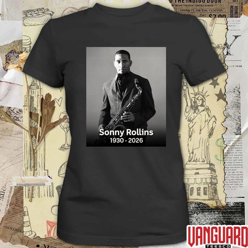 Sonny Rollins 1930 – 2026 Double J Poster t-shirt