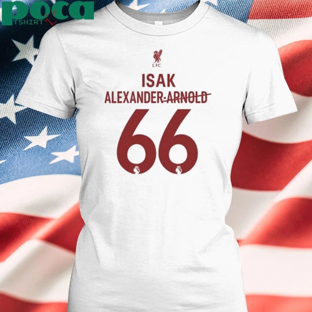 Alexander Arnold Isak Liverpool Football Shirt