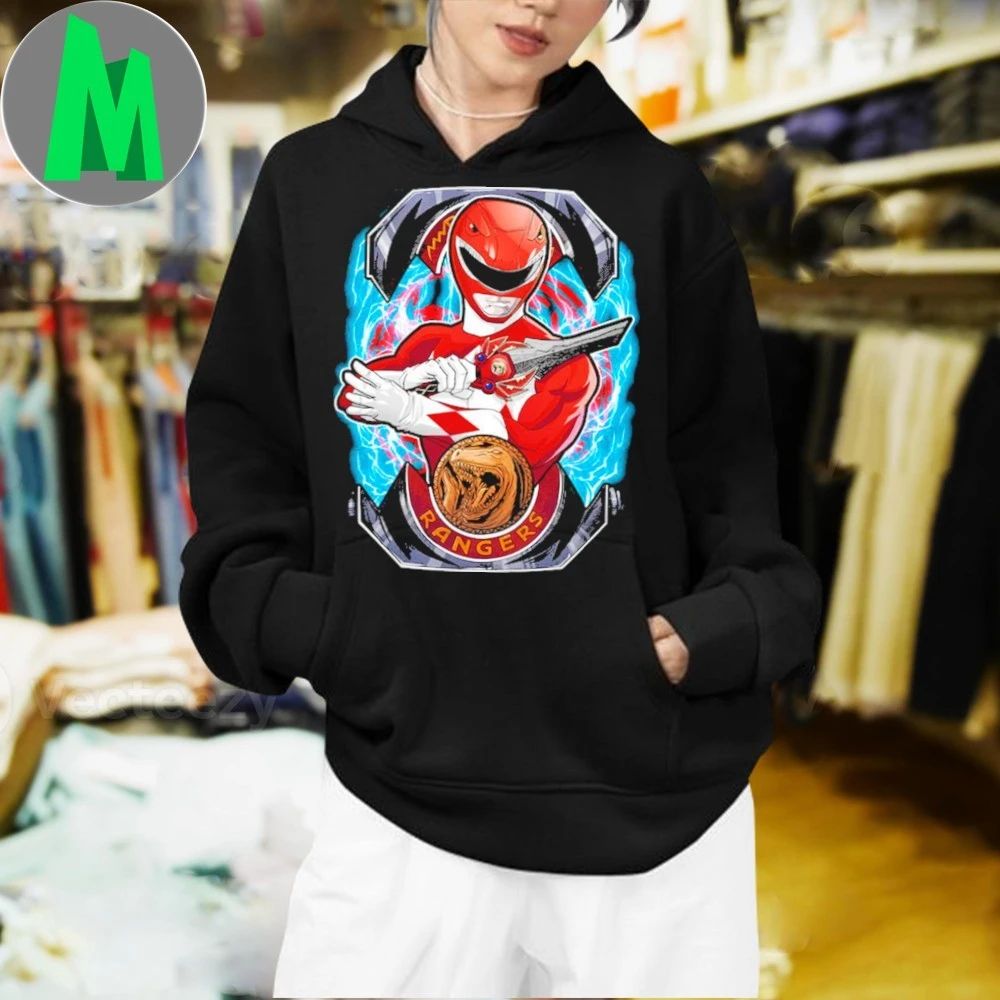 Mighty Morphin Power Rangers Tyrannosaurus Morphin Time Shirt