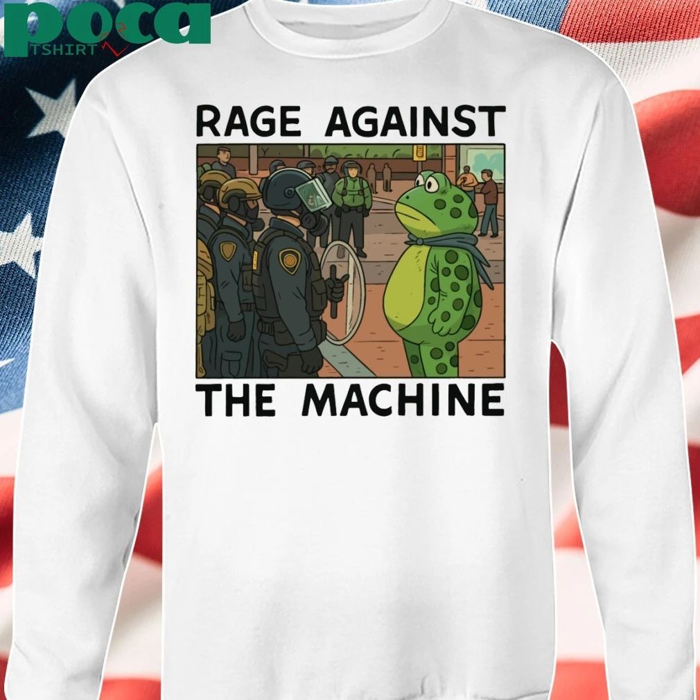 Portland Frog Rage Against The Machine Resist 2025 T-shirt