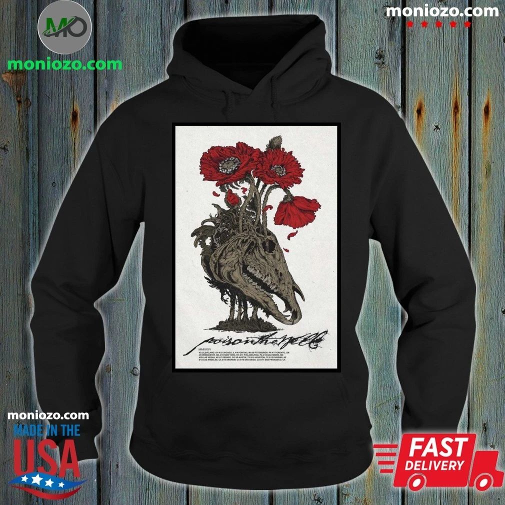 Poison The Well US 2026 Shows Poster T-Shirt – Best Gift for Music Fans