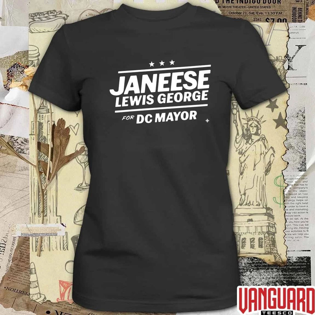 2026 Janeese Lewis George For DC Mayor t-shirt