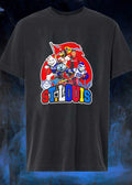 St. Louis Cardinals Blues City SC BattleHawks SLU Mascots Player City Flag shirt