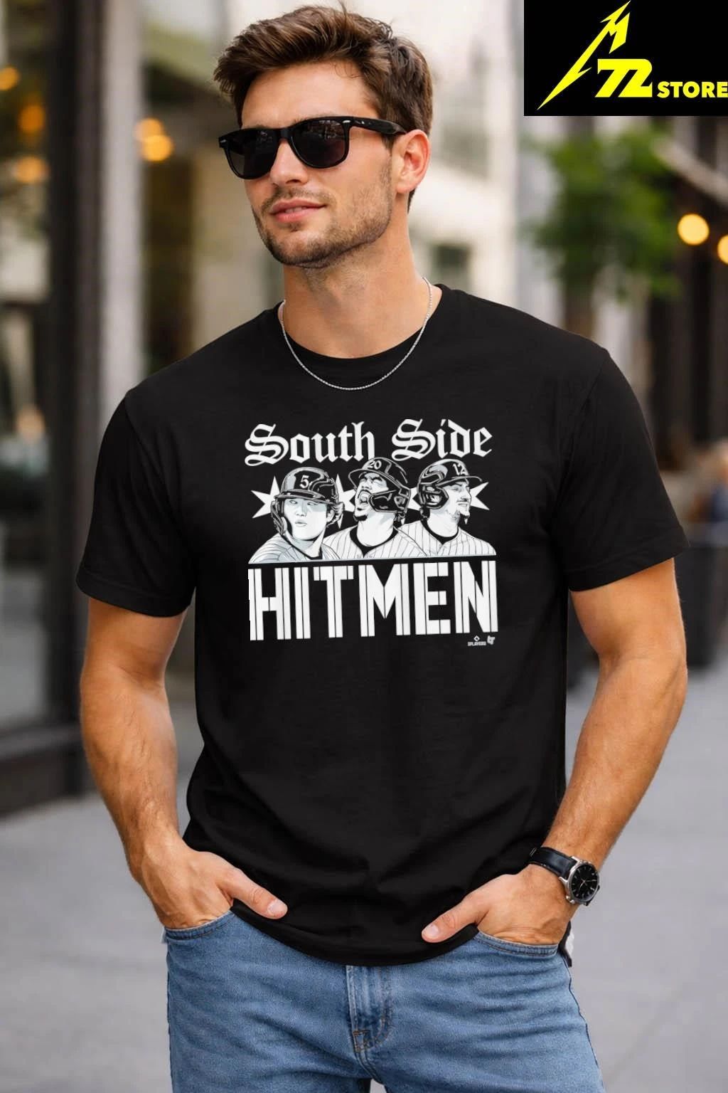 Munetaka Murakami, Colson Montgomery, & Miguel Vargas South Side Hitmen Shirt