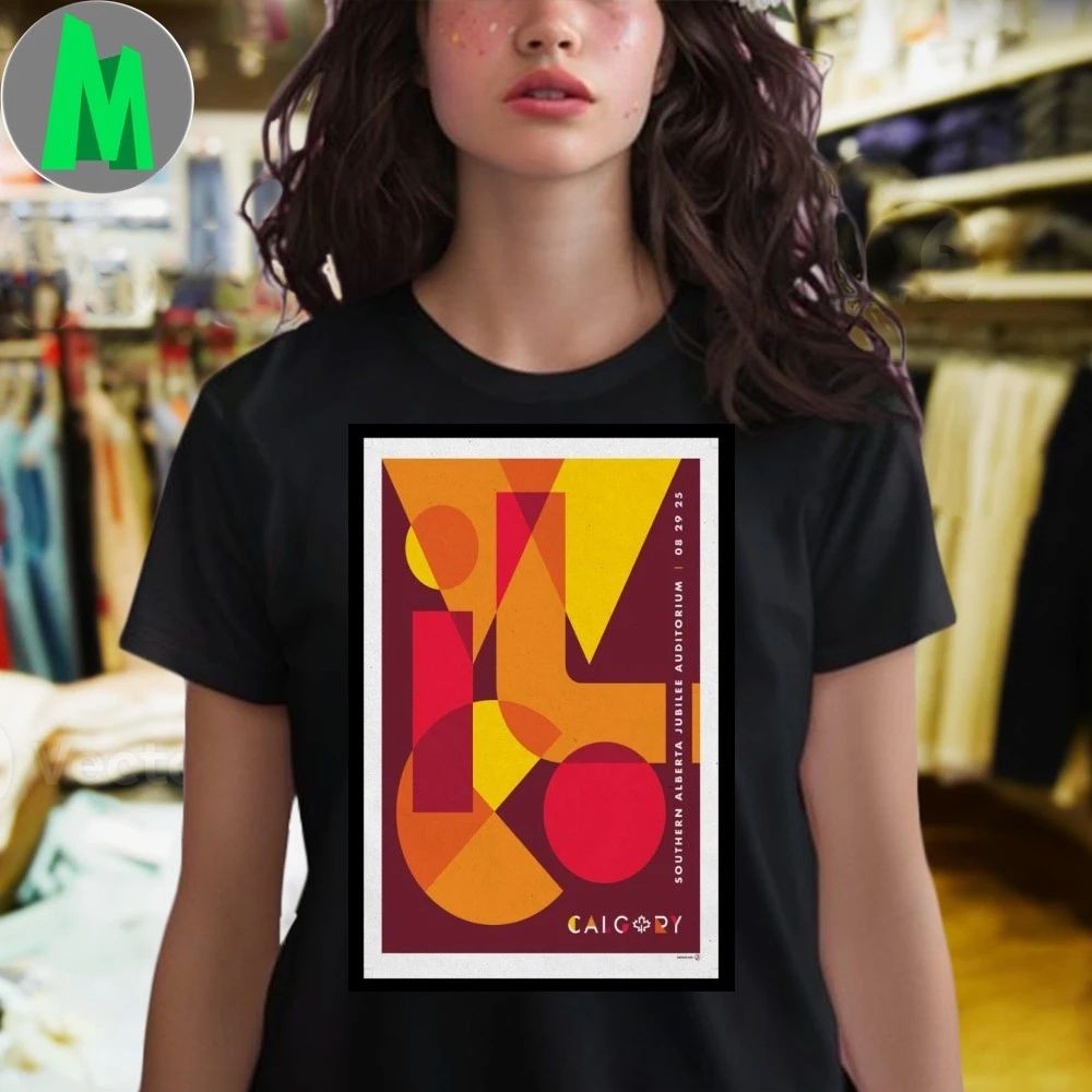 Calgary, AB 2025 Wilco Tour Poster Shirt