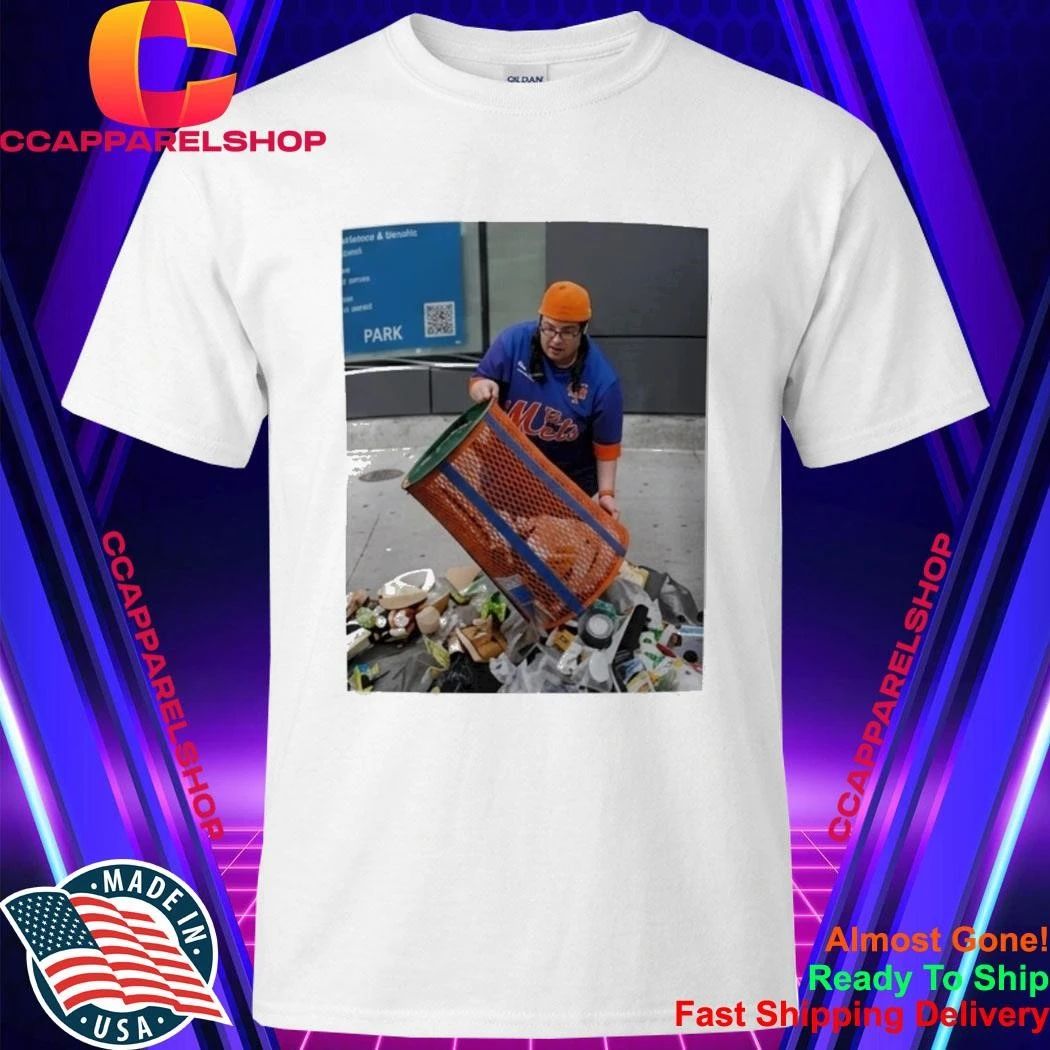 Knicks Dei Angie Base Stealing Trashcan Shirt