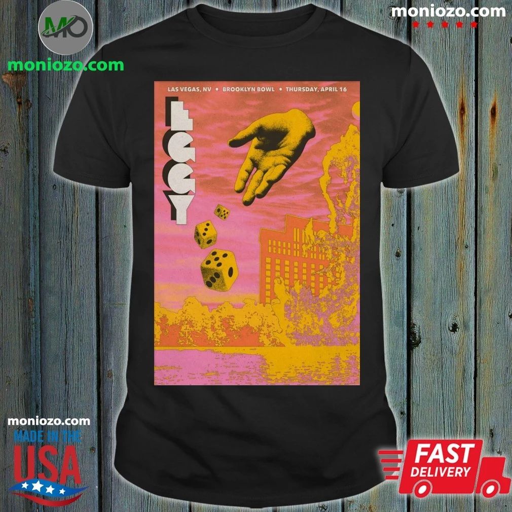 Original Eggy April 16 2026 Brooklyn Bowl Las Vegas Show Poster Shirt