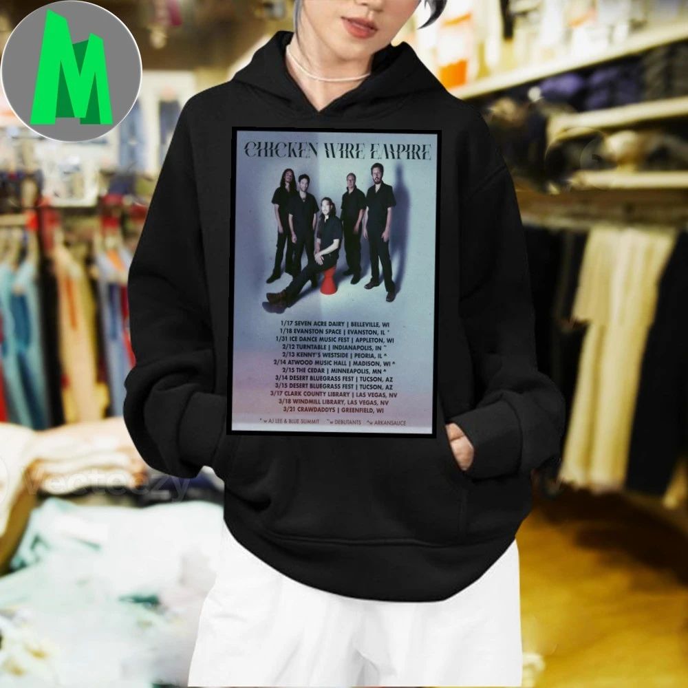 CHICKEN WIRE EMPIRE 2026 Winter Shows Poster Shirt