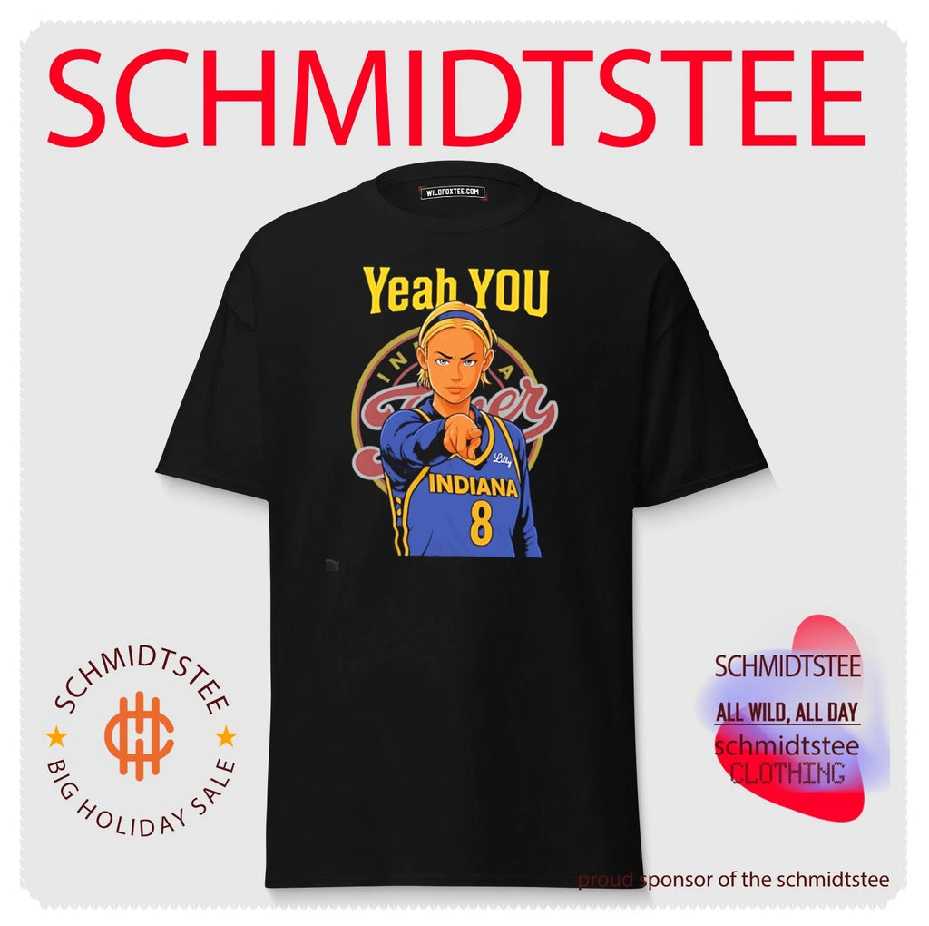 Indiana Fever Sophie Cunning Yeah You Ham pointing illustrated shirt