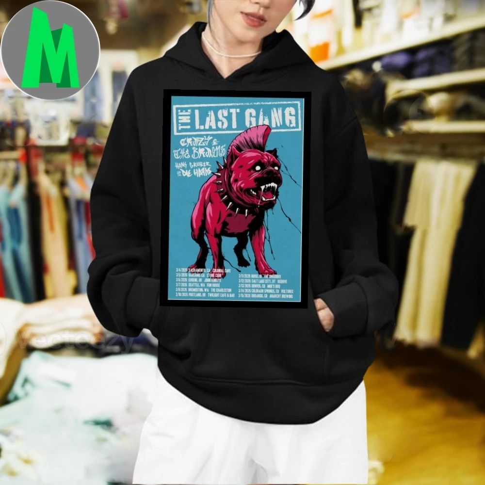 The Last Gang March 2026 Show Poster Shirt