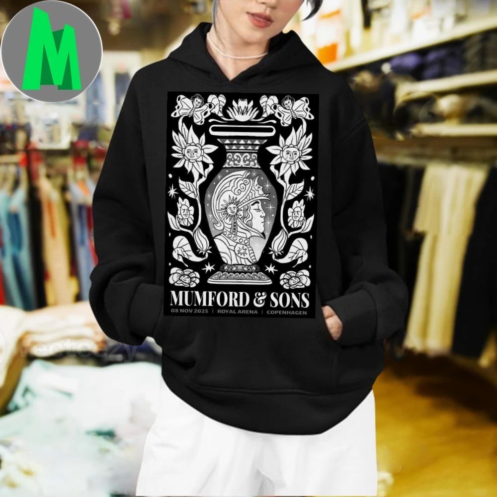 Mumford And Sons In Copenhagen Denmark On Nov 8 2025 Poster Shirt