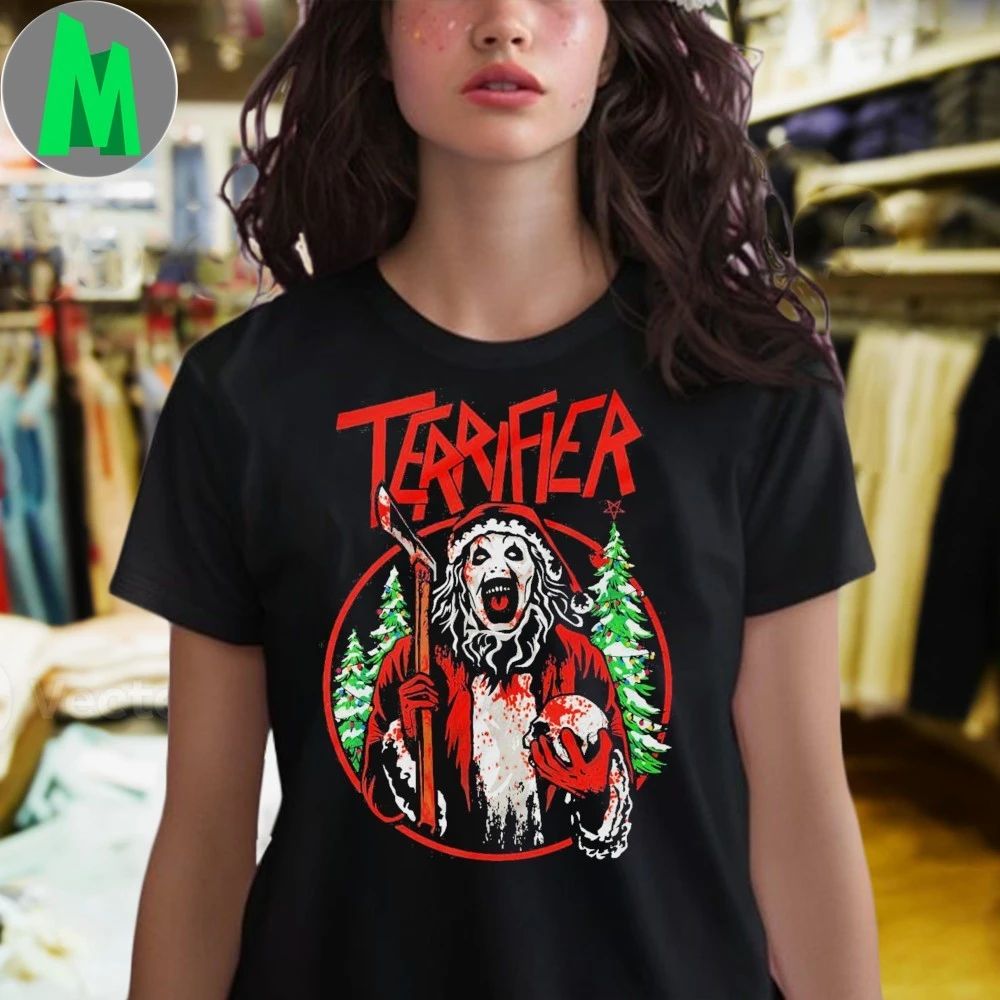 Terrifier 3 Art the Clown Santafier Shirt