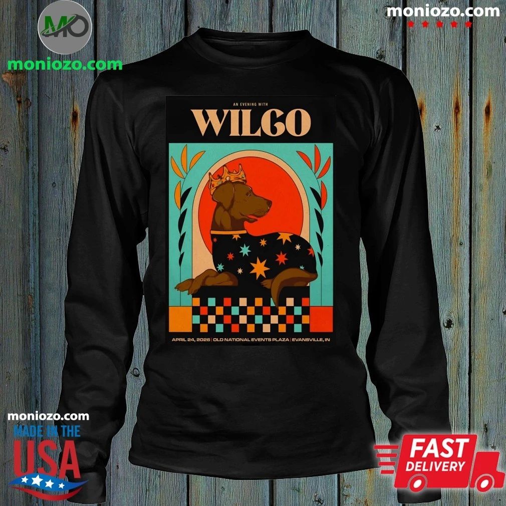 Wilco Evansville IN, April 24 2026 Poster T-Shirt