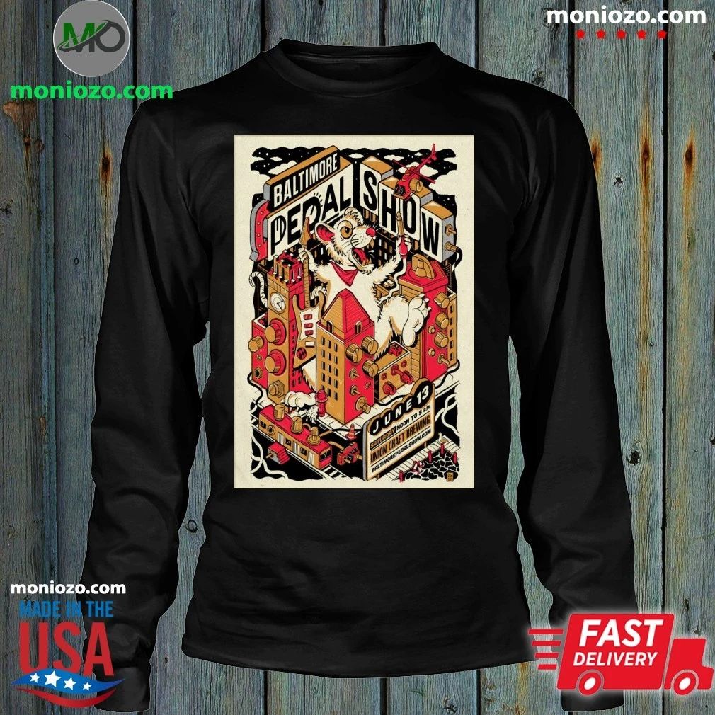 Original Baltimore Pedal Show June 13 2026 Baltimore MD Poster Shirt