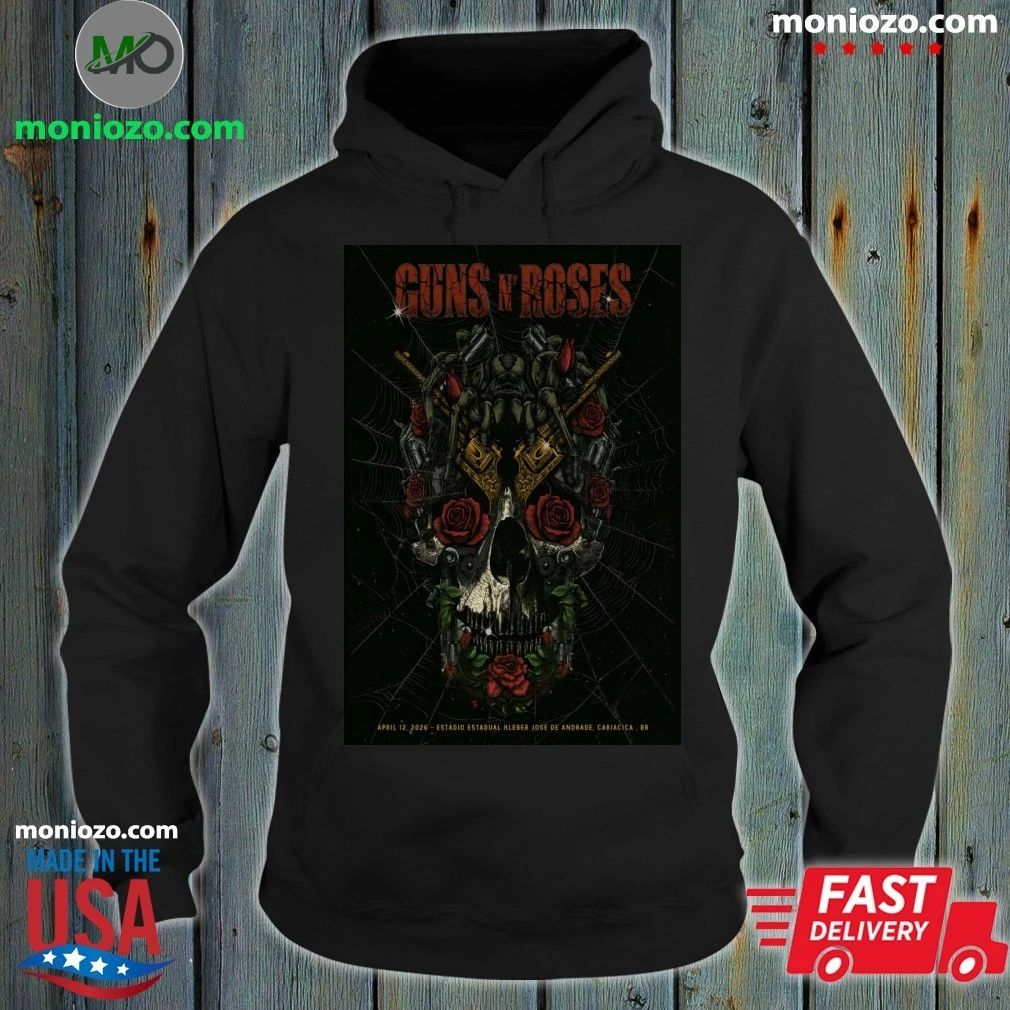 Original Guns N’ Roses Cariacica, Brazil April 12 2026 Poster Shirt