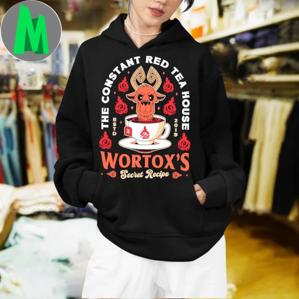 Wortox The Constant Red Tea Emblem Shirt