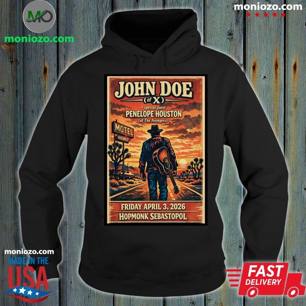 John Doe Sebastopol CA April 3 2026 Poster Shirt