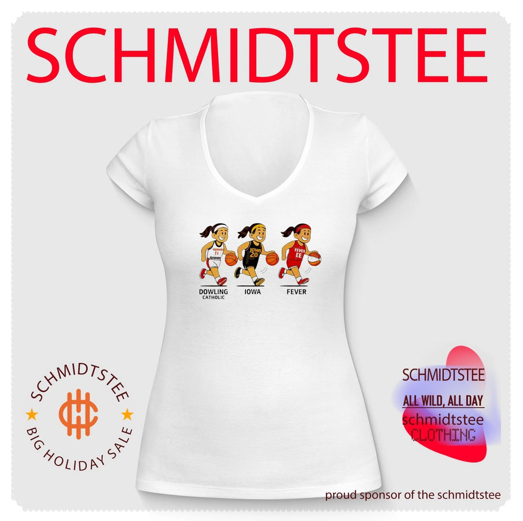 Dowling Catholic Iowa and Fever Basketball Players shirt