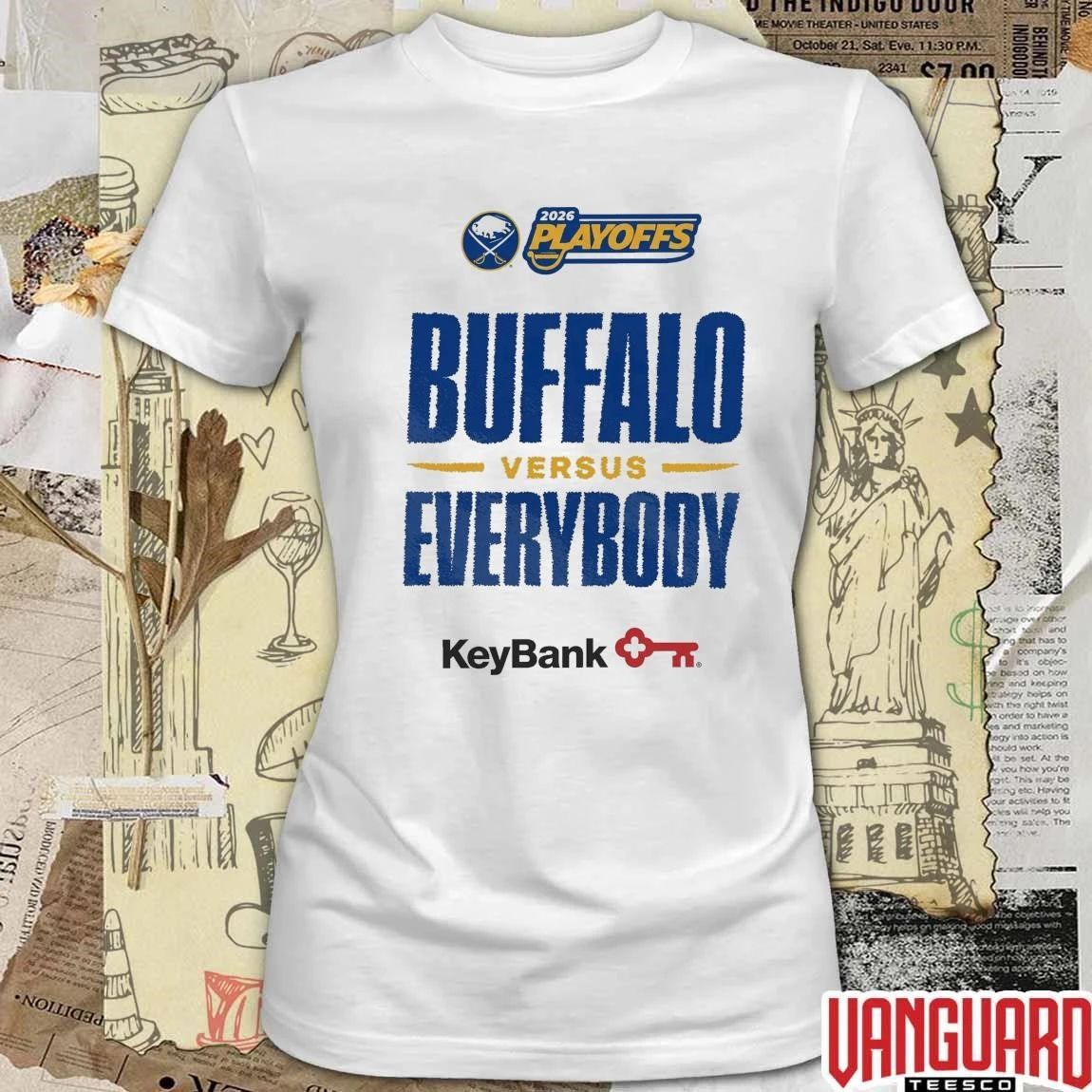 Buffalo Sabres Vs Everybody 2026 NHL Playoffs Keybank t-shirt