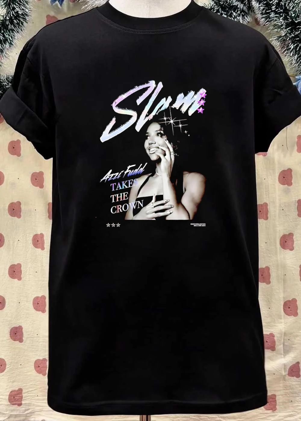 Cover Collection Dec Jan 2024 Azzi Fudd Takes the Crown Slam T-Shirt