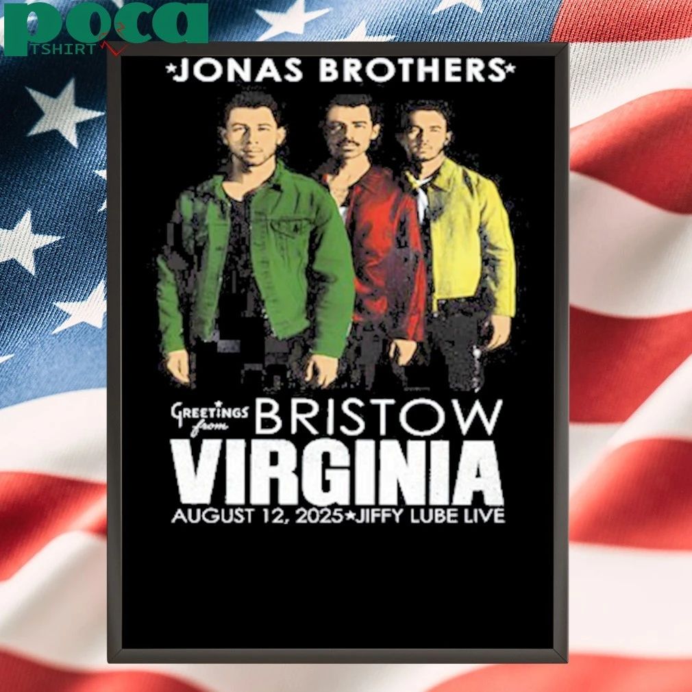 Jonas Brothers Bristow 2025 Shirt