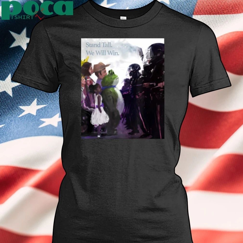 Resist Portland Frog Protest Stand Tall We Will Win T-shirt