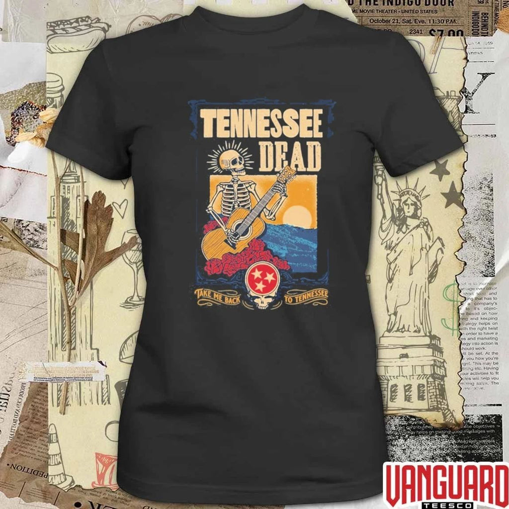 Grateful Dead Pop-Up Shop Now Tennessee United States of Dead Take Me Back To Tennessee t-shirt