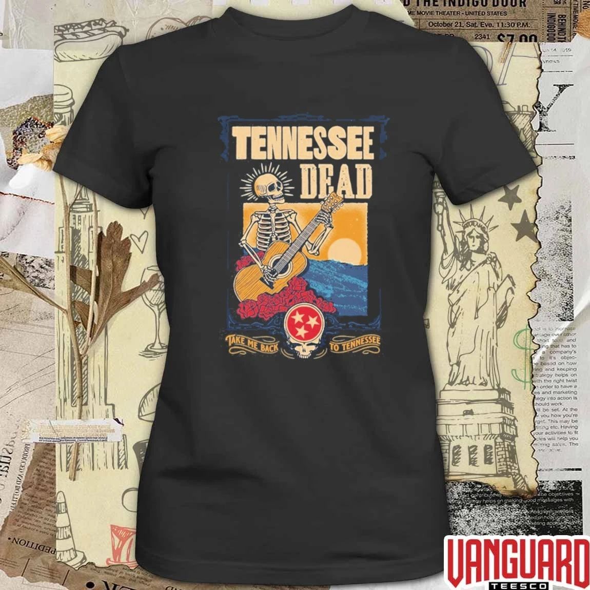 Grateful Dead Pop-Up Shop Now Tennessee United States of Dead Take Me Back To Tennessee t-shirt